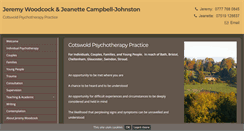 Desktop Screenshot of cotswoldpsychotherapypractice.co.uk
